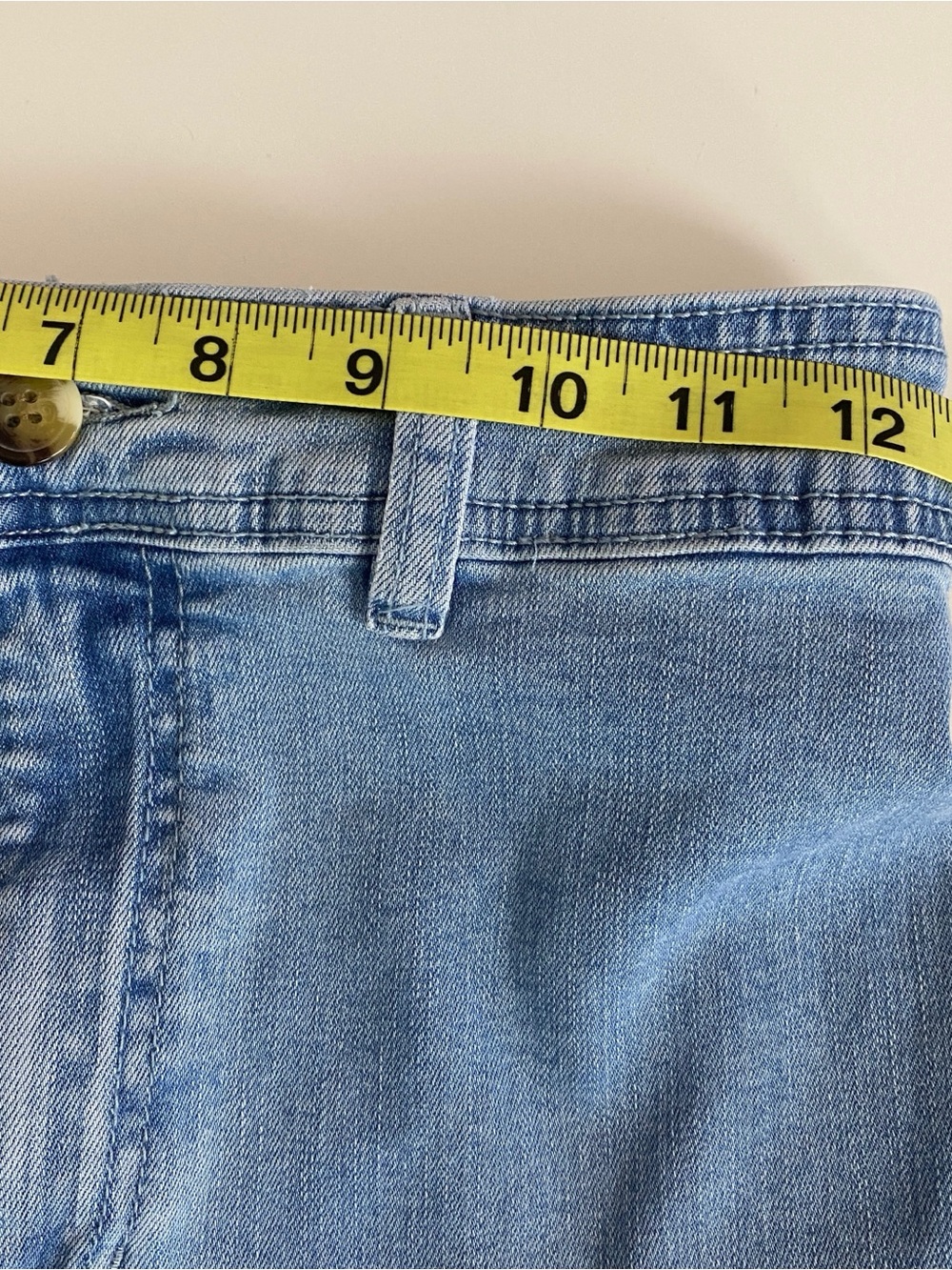 BILLABONG Free Fall Fray Hem Stretch Wide Leg Jeans Sz  XS - Picture 7 of 12